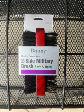 Brittny 2-Sided Military Brush BR52075