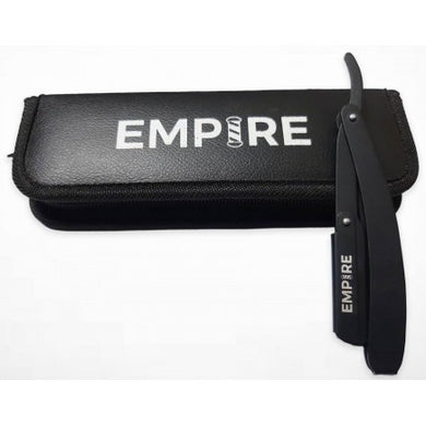 Empire Razor Holder Black Steel With Zipper Pouch EMP300