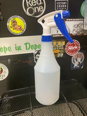 Tolco Spray Bottle Clear w/ Blue Top 24 oz. 300221