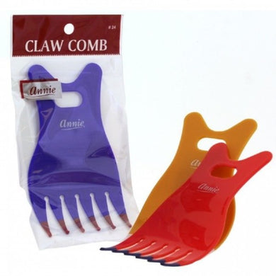 Annie Claw Comb #0024 Assorted Colors
